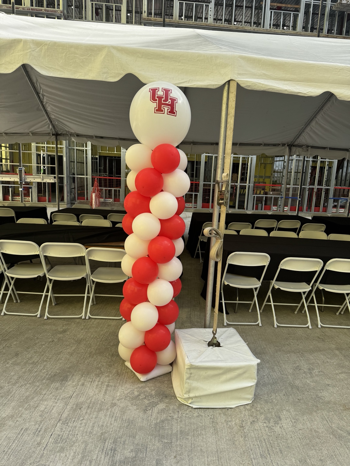 Houston balloon Columns Towers 